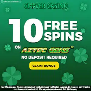 Clover Casino free spins no deposit