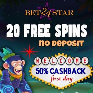 bet24star Casino free spins no deposit