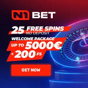 N1 Bet Casino free spins no deposit