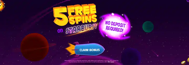 Space Wins CaFsino Free Spins No Deposit