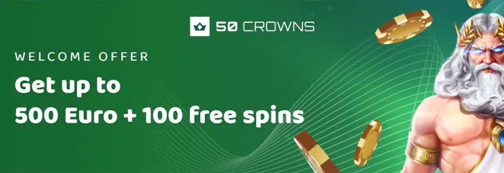 50 Crowns Casino free spins