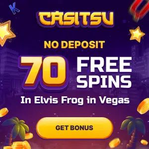 Featured image for “Casitsu Casino: 70 Gratis Spins Uden Indskud”