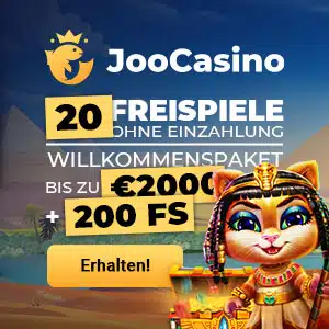 Featured image for “Joo Germany: 20 Freispiele ohne Einzahlung”