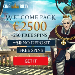 King Billy Casino free spins no deposit