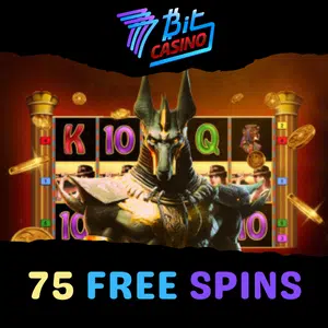 Featured image for “7Bit Casino: 75 Free Spins No Deposit Bonus”