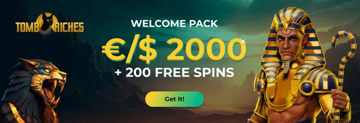 Tomb Riches Casino free spins